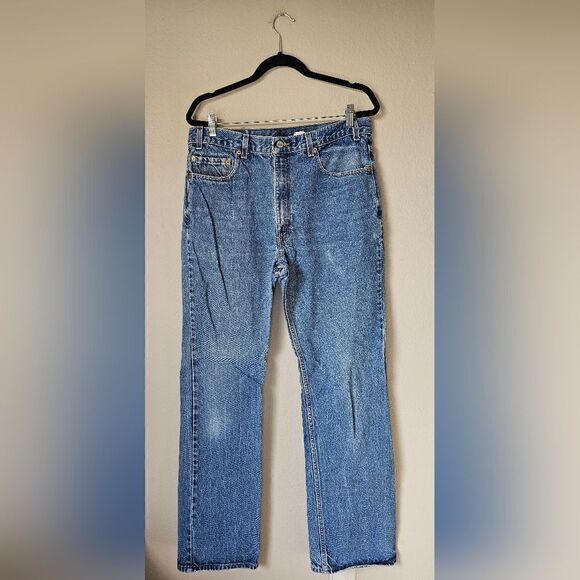 Vintage 2001 Levi's 517 Boot Cut Light Wash Jeans W 36 L 36 - Picture 1 of 10